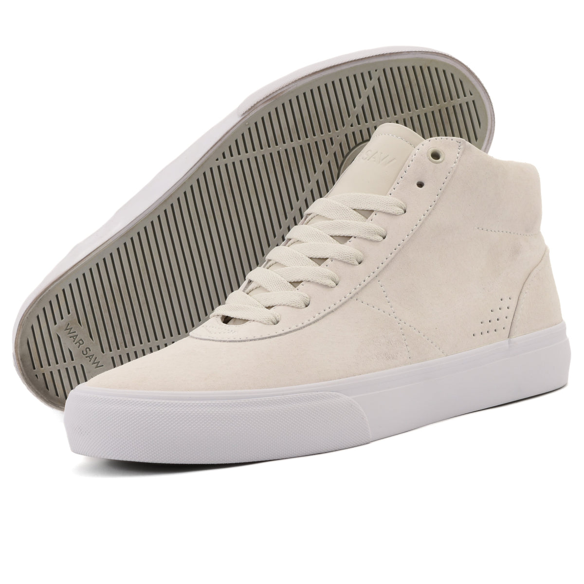 Warsaw - Chapter Mid (White/White Pig Suede)*SALE