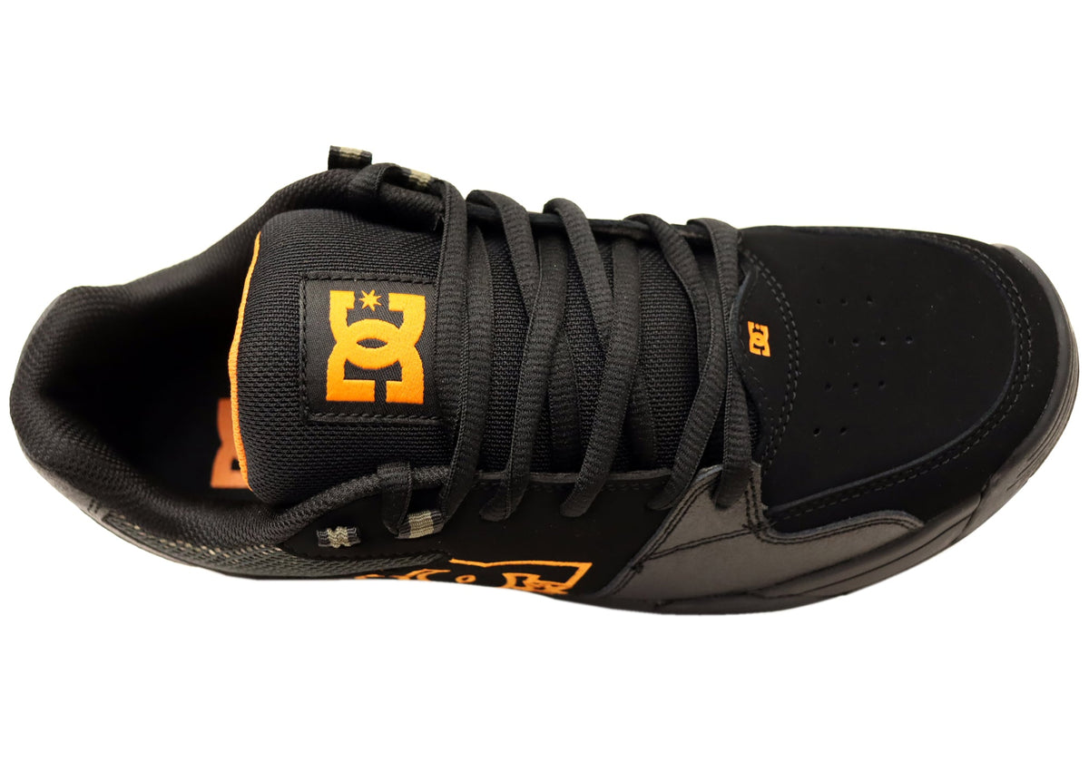 DC Shoes Mens Comfortable Leather Versatile Shoes Army Olive