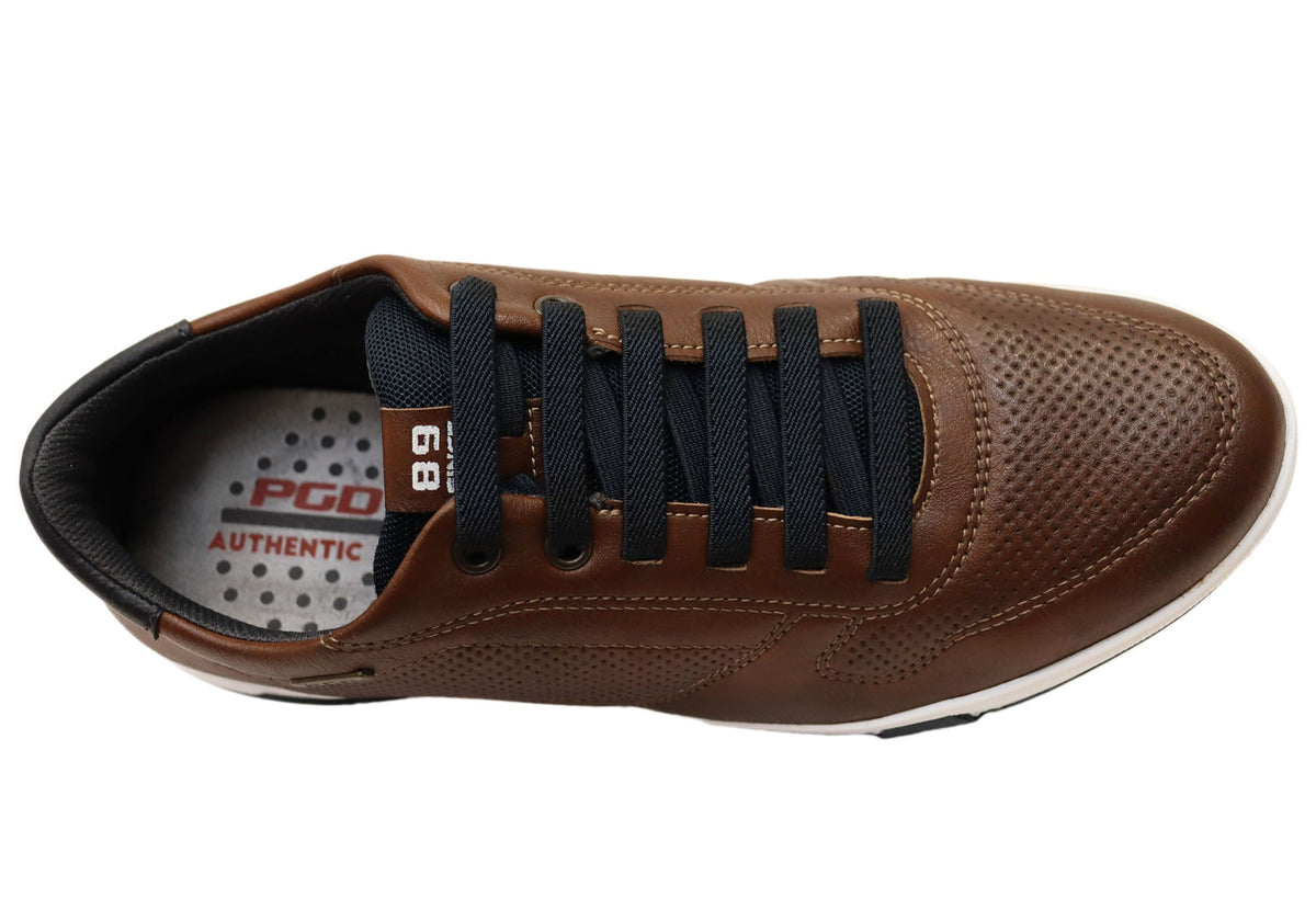 Pegada Juno Mens Comfortable Casual Slip On Shoes Made In Brazil