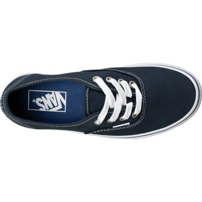 Vans Mens Blue Authentic Midnight Sneakers, VN0004MLJPV
