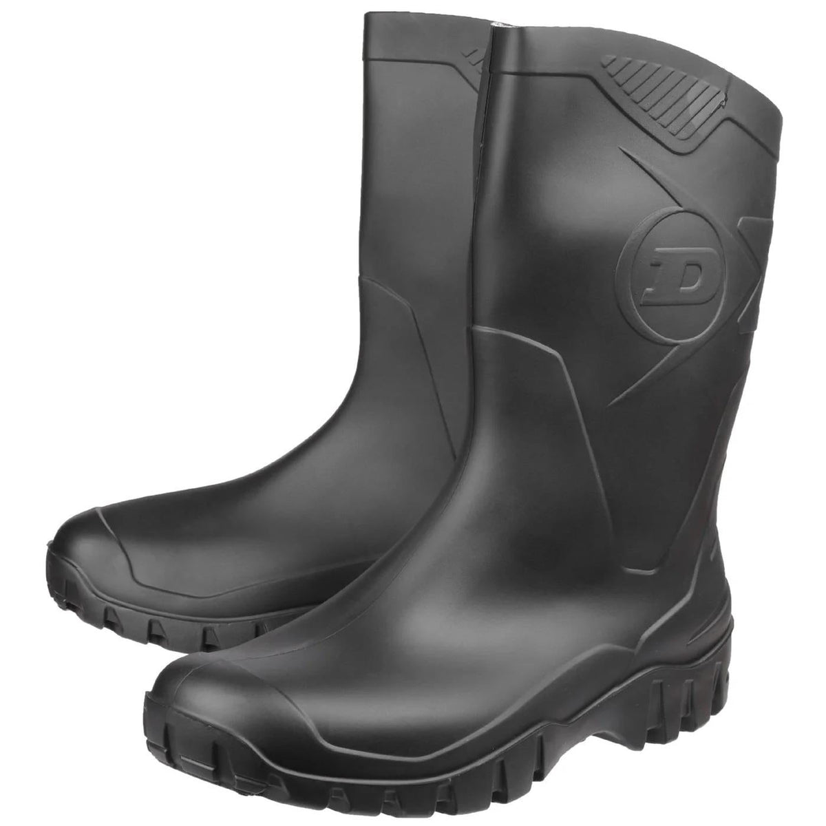 Men's Wide Fit Dunlop Dee Calf Length Wellington Boots W116A