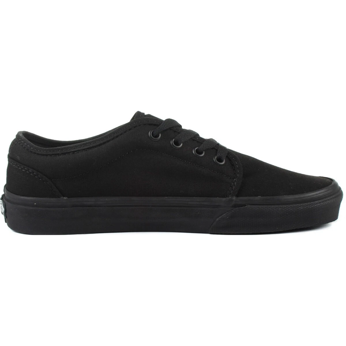Vans Mens Black/Black 106 Vulcanized Canvas Sneakers, VN00099ZBLK