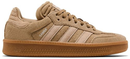 Adidas Originals Men's Samba Sneakers, Cardboard / Magic Beige / Gum, JI3196