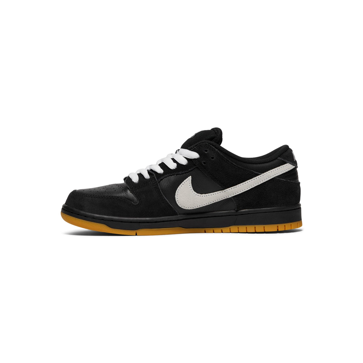 Nike SB Dunk Low Pro (Black/White/Gum light brown)