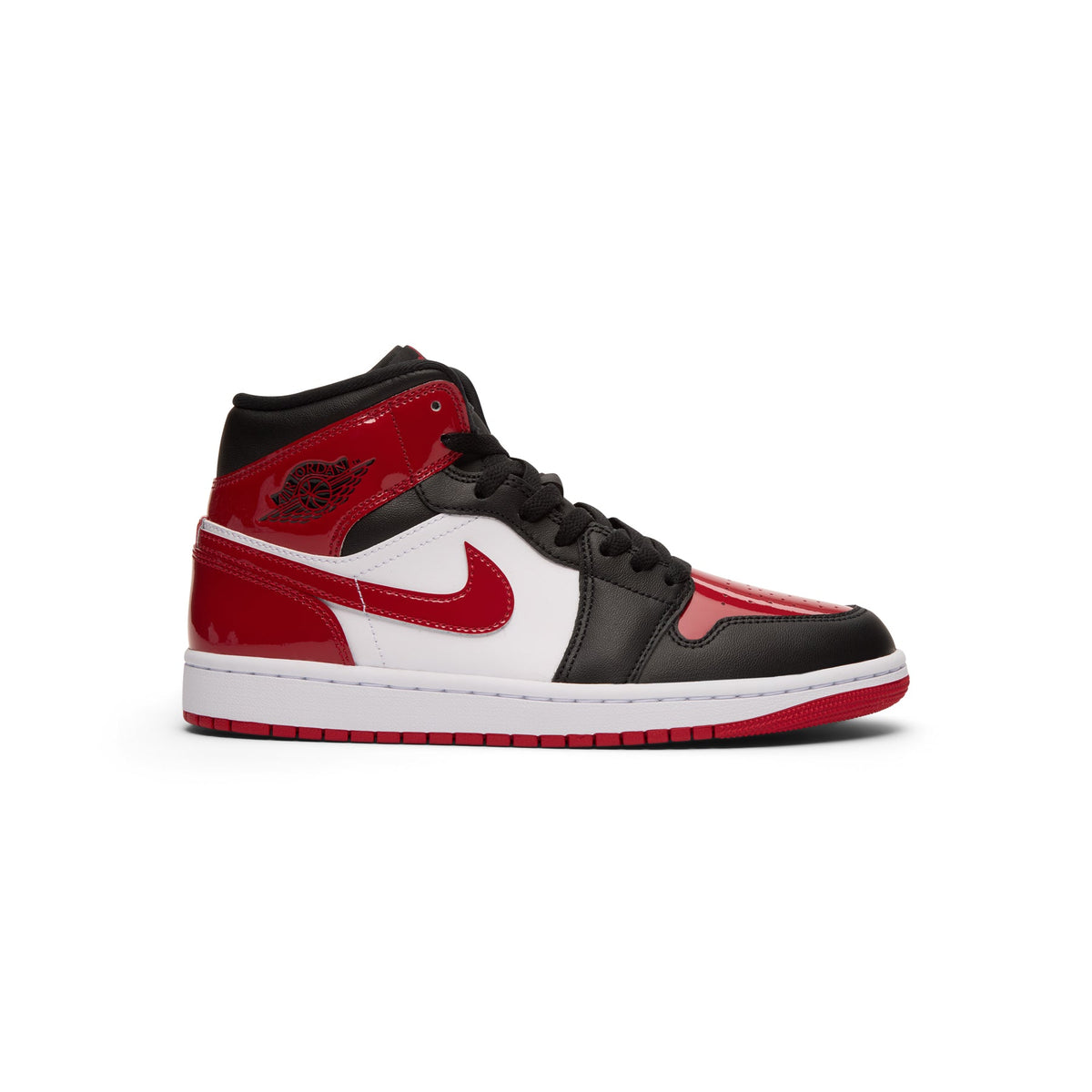 Air Jordan 1 Mid SE (Black/Varsity Red/White)