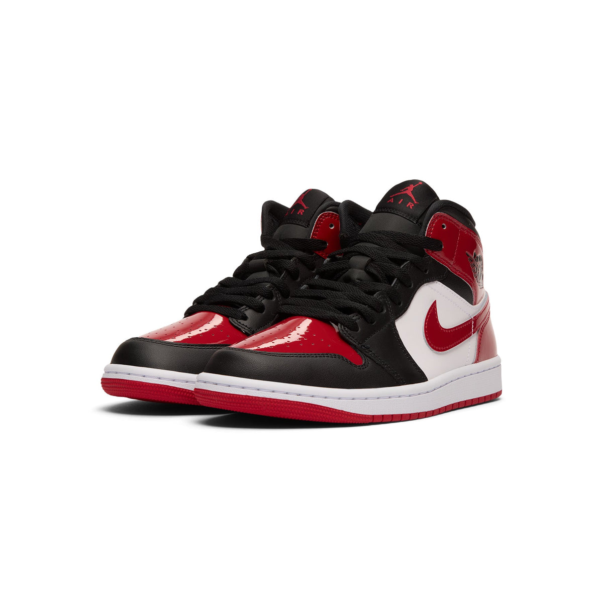 Air Jordan 1 Mid SE (Black/Varsity Red/White)