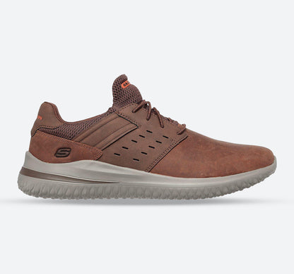 Mens Wide Fit Skechers Street Wear Delson 3.0 210308 Luxury Walking Trainers