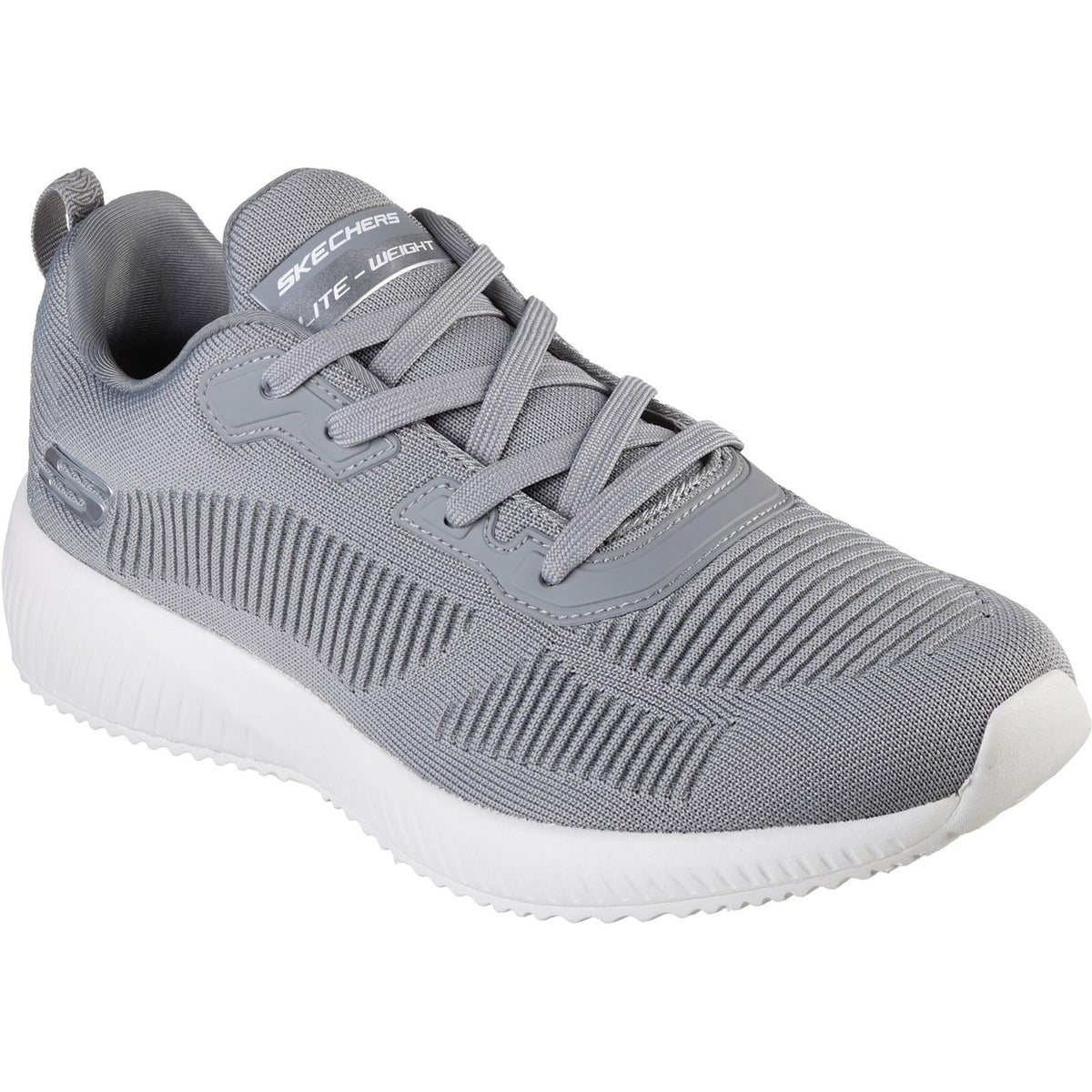 Mens Wide Fit Skechers 232290 Squad Trainers