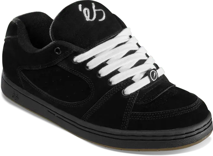 eS Accel Black Black Shoes