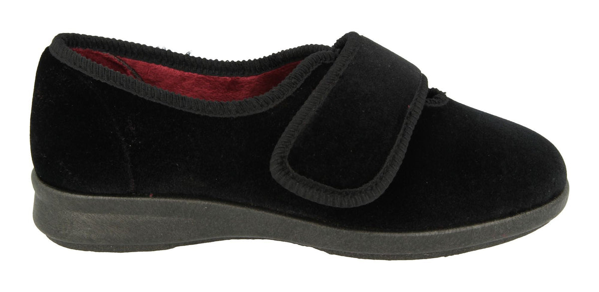 Womens Wide Fit DB Nellie Slippers