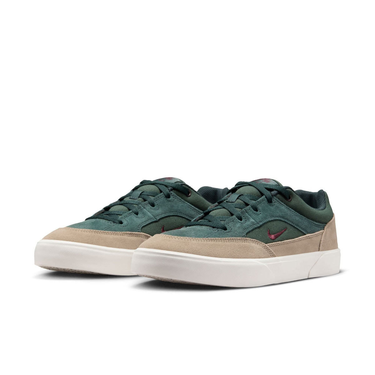 Nike SB Malor Seaweed/Burgundy Crush/Khaki/Phantom Shoes