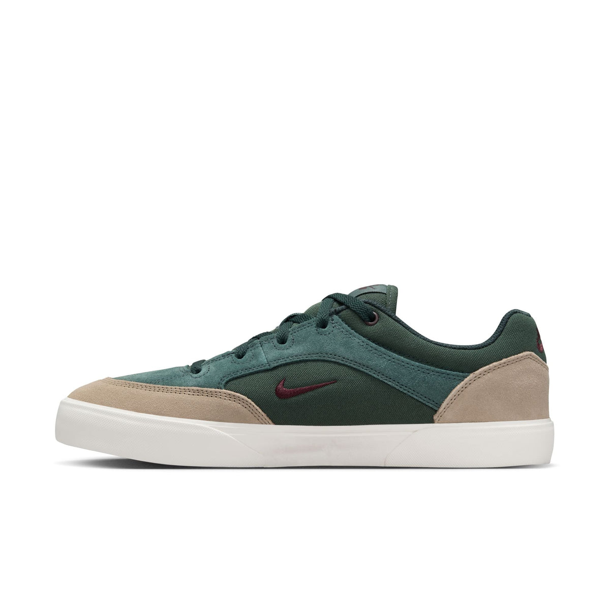 Nike SB Malor Seaweed/Burgundy Crush/Khaki/Phantom Shoes