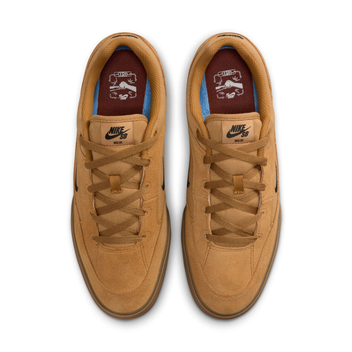 Nike SB Malor Team Edition Wheat/Black/Gum Shoes