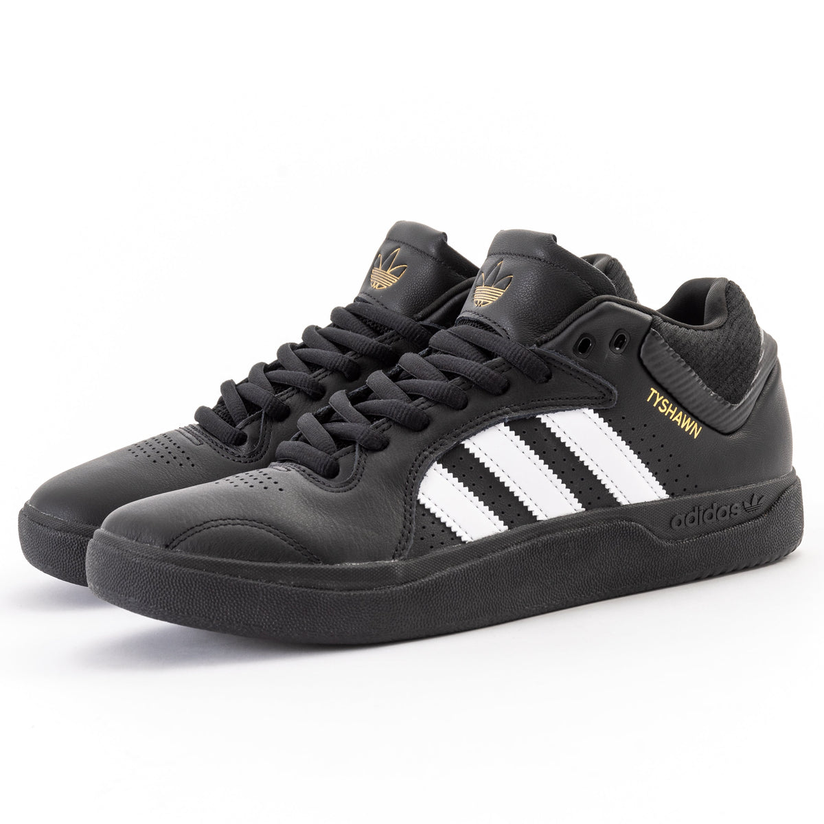 Adidas - Tyshawn (Black/White/Gold) *SALE