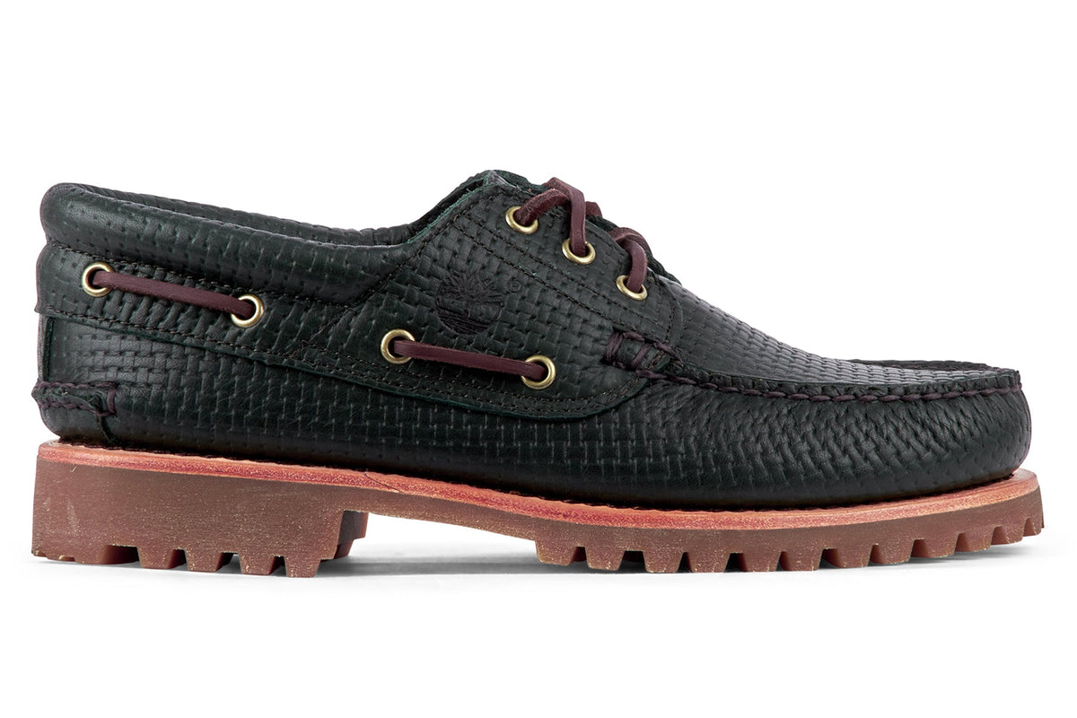 Timberland Authentic 3 Eye Lug - Dark Green Full Grain