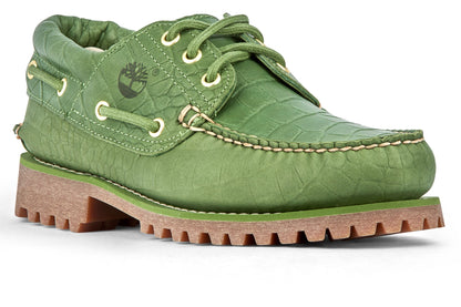 Timberland Authentic 3 Eye Lug - Medium Green Full Grain