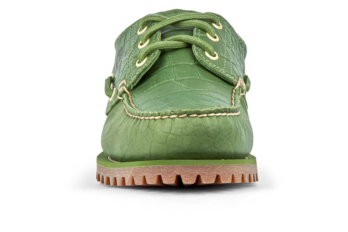 Timberland Authentic 3 Eye Lug - Medium Green Full Grain