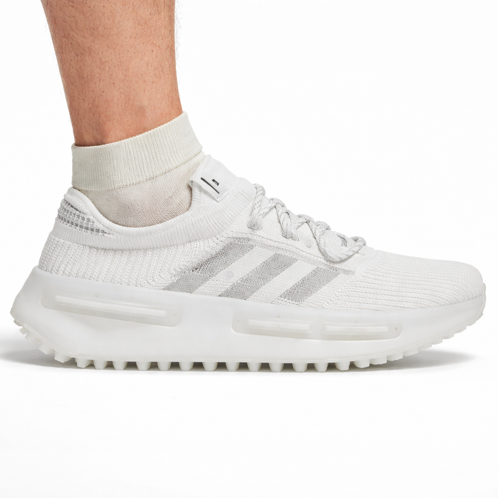 Adidas Men's White NMD_S1 Sneakers, GW4652 (No Box)