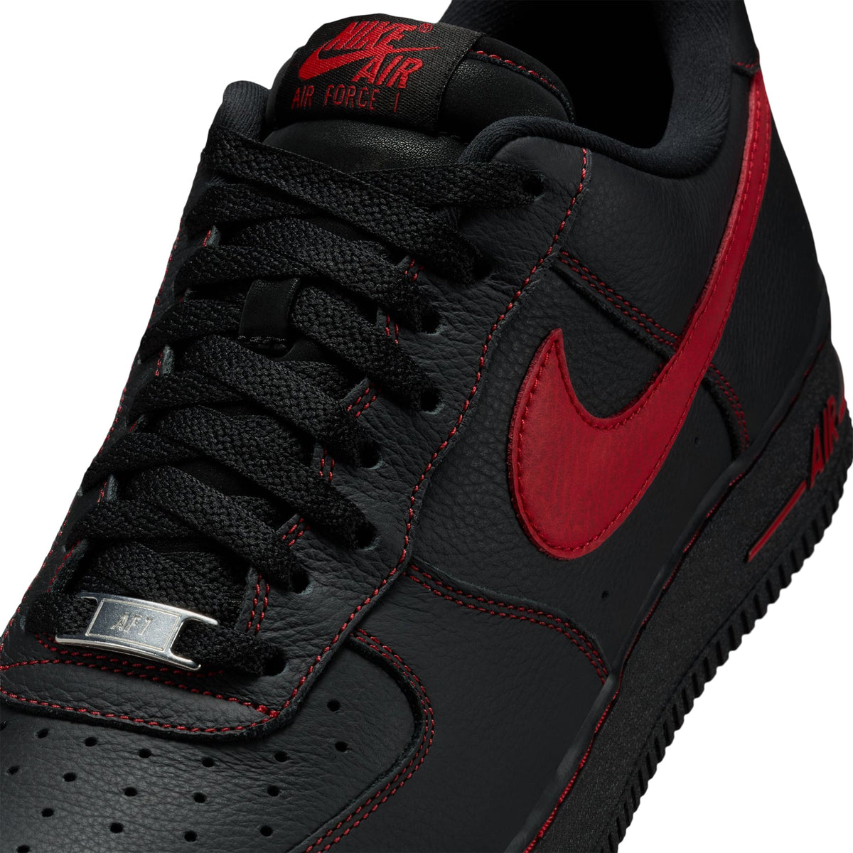 Nike Air Force 1 '07 LV8 (Black/University Red)
