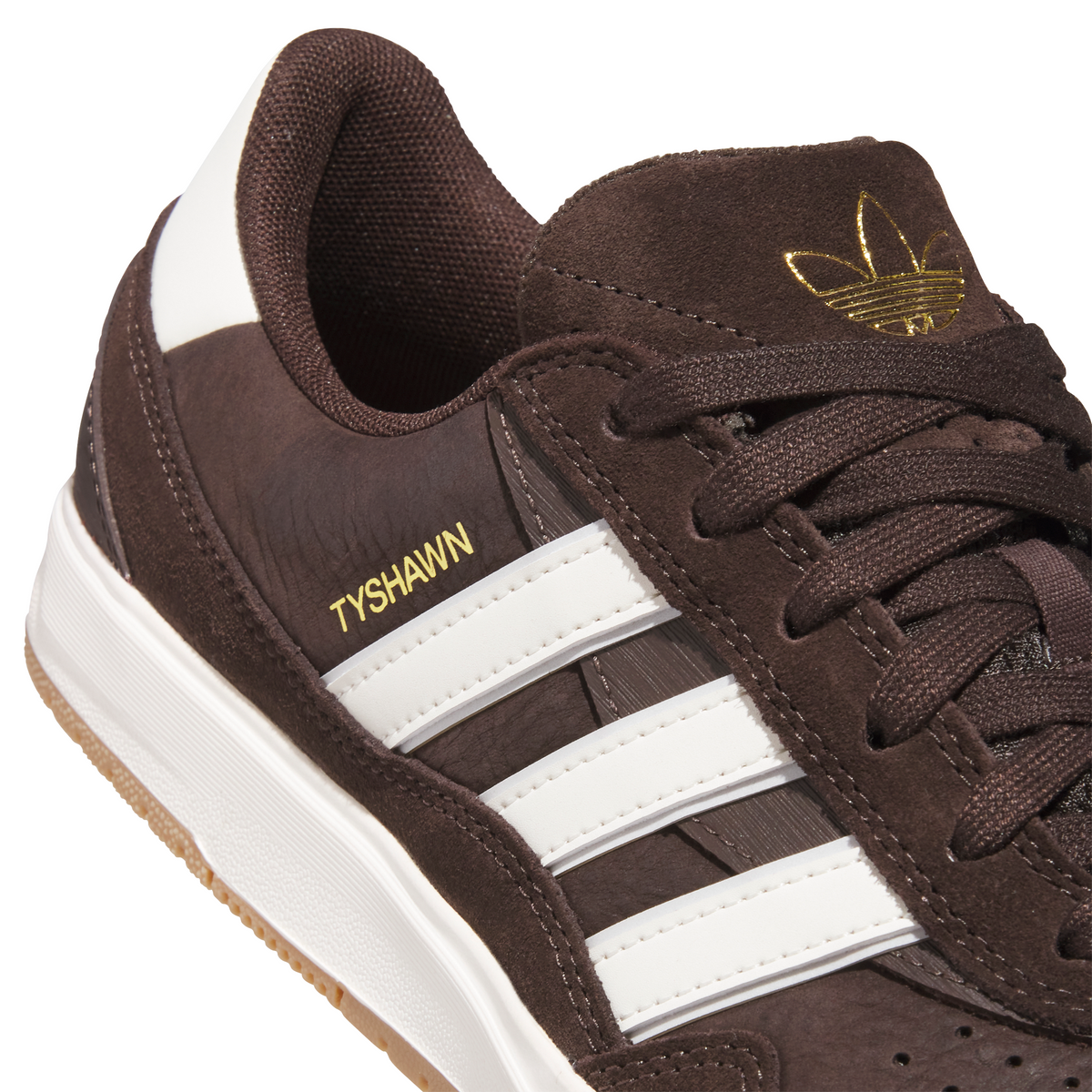 Adidas Tyshawn II Aurora Coffee/Off White/Chalk White Shoes