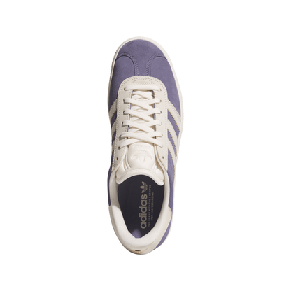 Adidas Gazelle ADV Super Purple/Chalk White/Gold Metallic Shoes