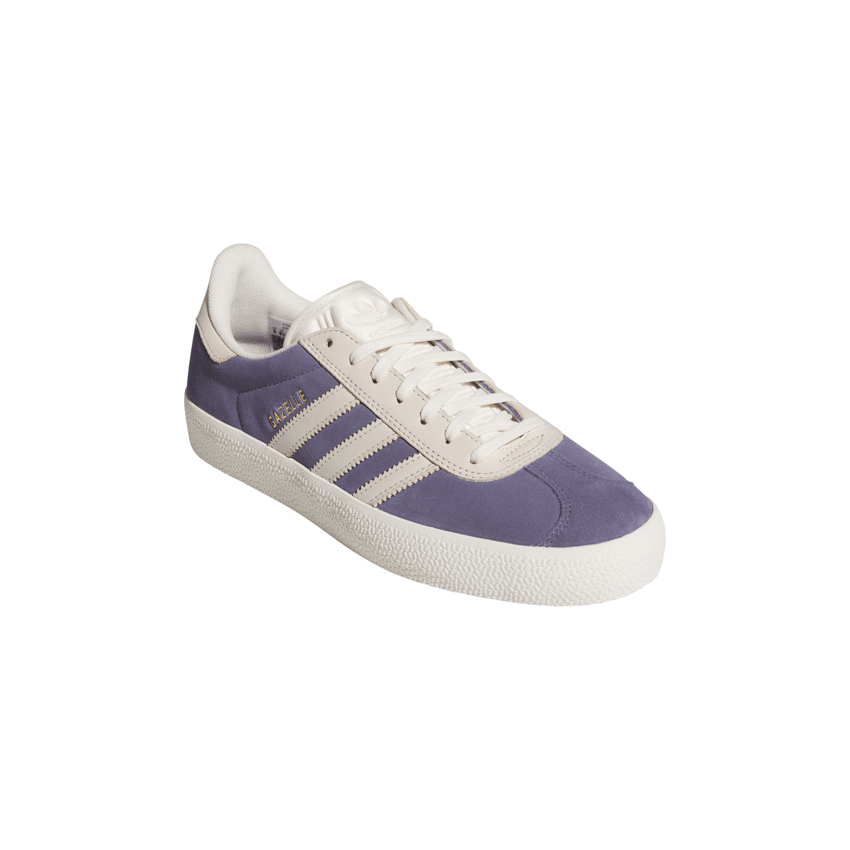 Adidas Gazelle ADV Super Purple/Chalk White/Gold Metallic Shoes