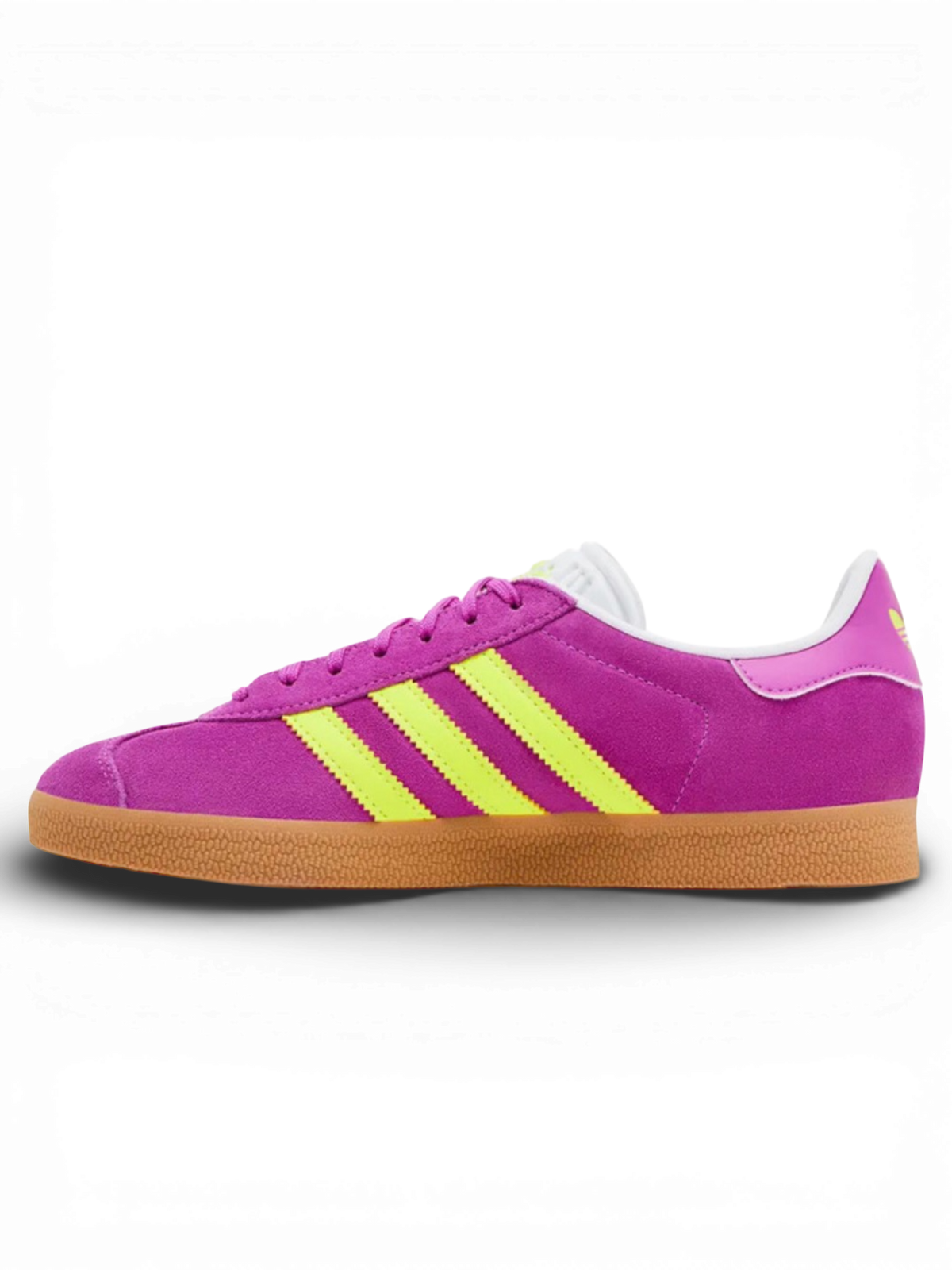 Adidas Gazelle Purple Burst Solar Yellow