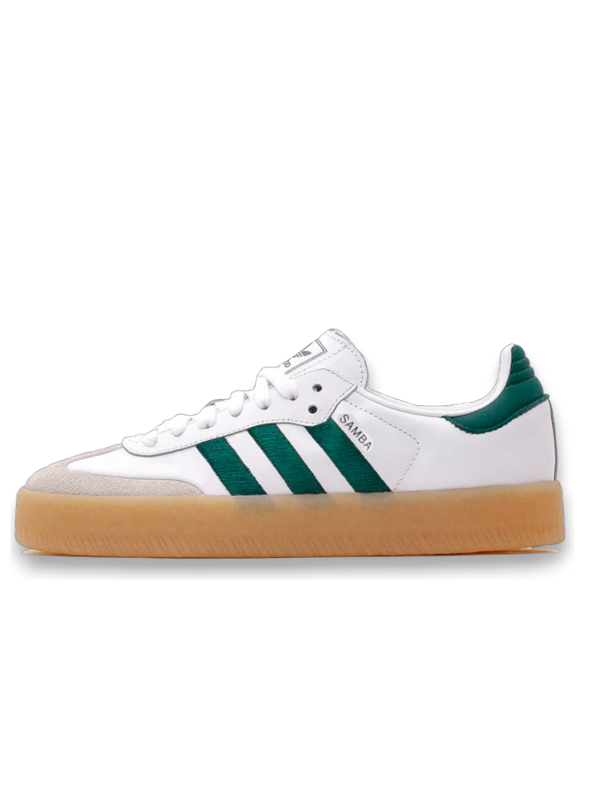 Adidas sambae White Collegiate Green Gum