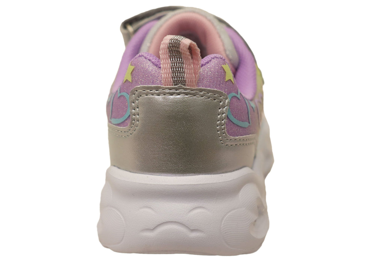 Koala Lights Arista Comfortable Girls Kids Light Up Shoes