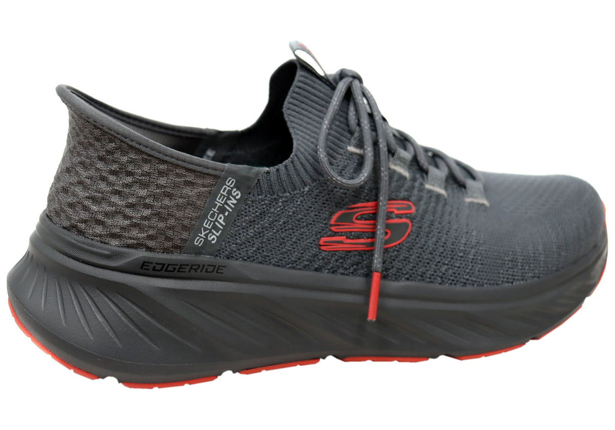 Skechers Mens Slip Ins Relaxed Fit Edgeride Raygo Comfortable Shoes