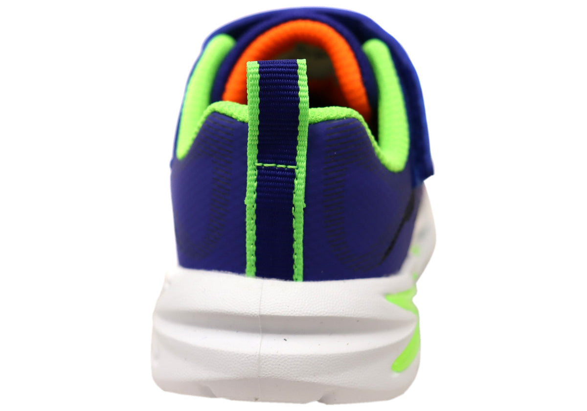 Skechers Kids Infants Boy S Lights Flex Glow Ultra Comfortable Shoes