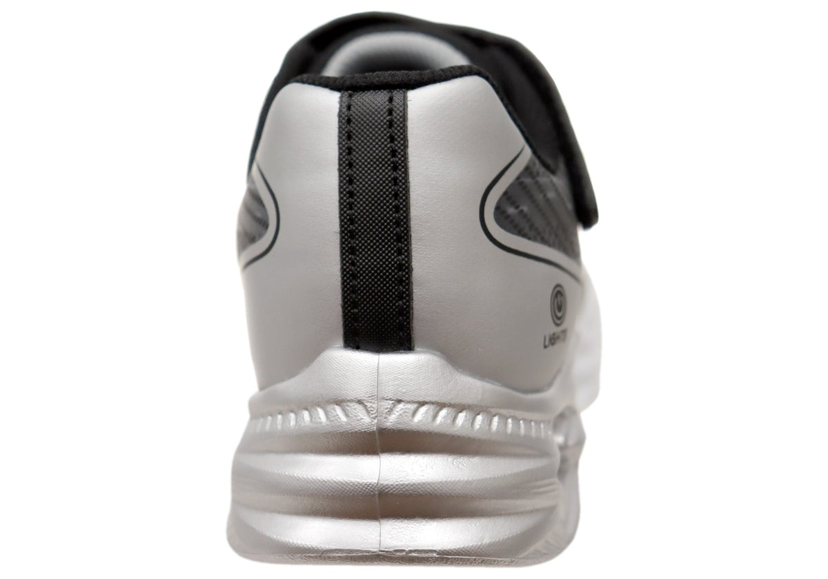 Skechers Kids Boys S Lights Vortex 2.0 Quantroid Comfortable Shoes