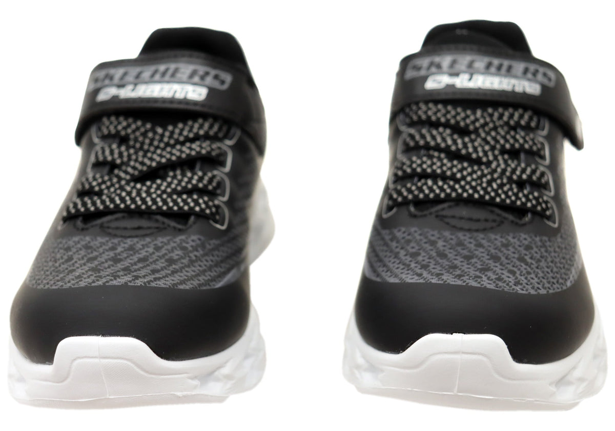 Skechers Kids Boys S Lights Vortex 2.0 Quantroid Comfortable Shoes