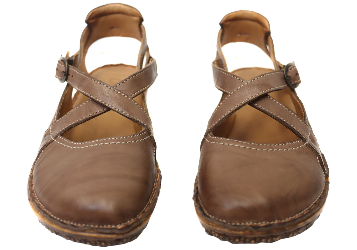 Orizonte Yona Womens European Comfortable Leather Shoes