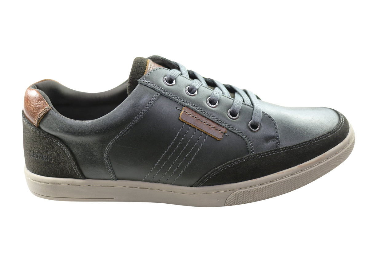 Slatters Bristol Mens Comfortable Leather Lace Up Casual Shoes