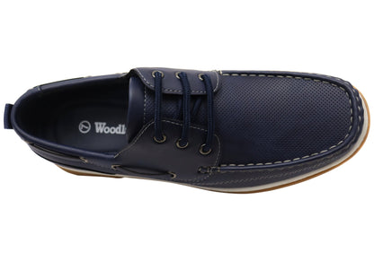 Woodlands Edwin Mens Comfortable Lace Up Casual Shoes