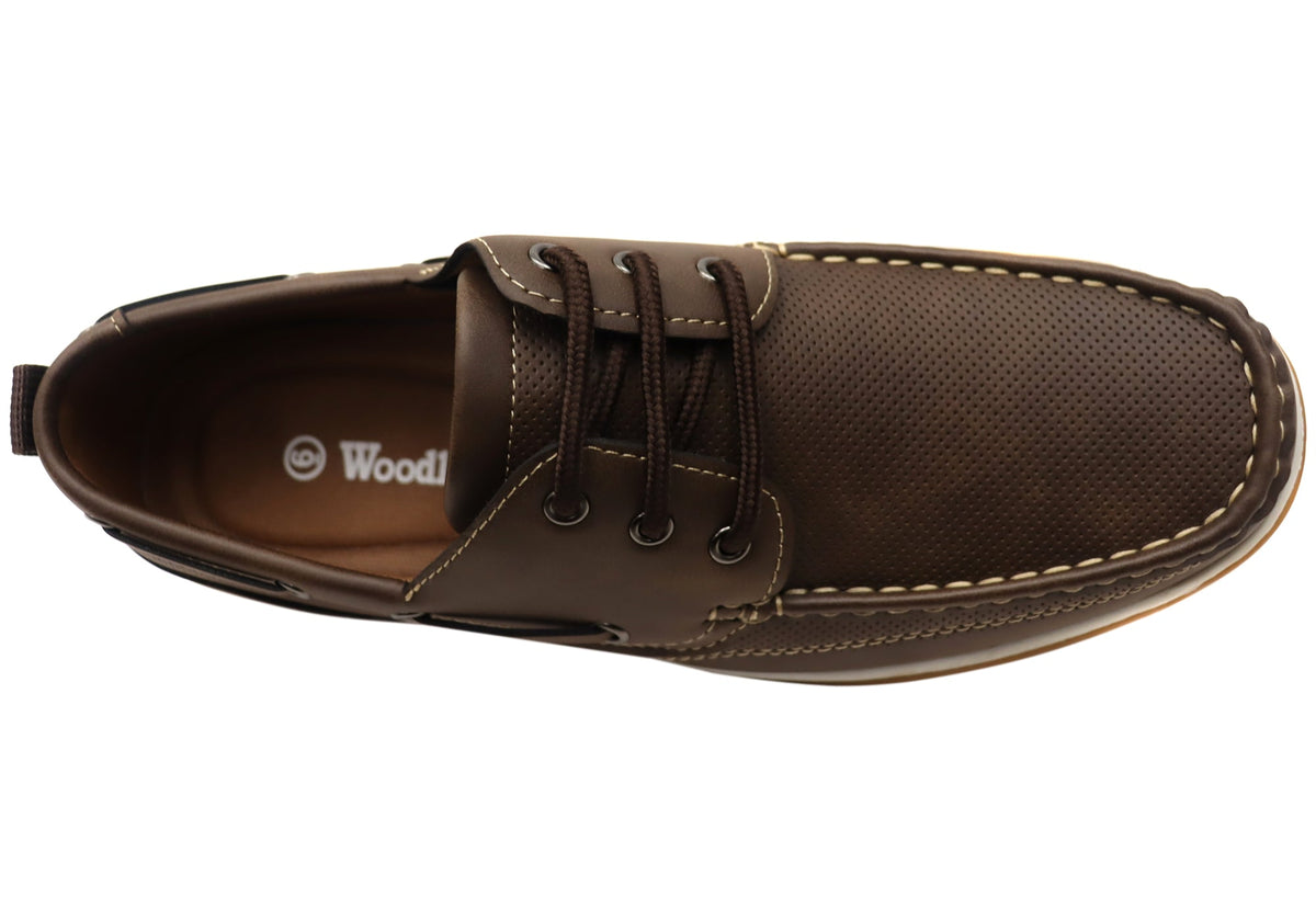 Woodlands Edwin Mens Comfortable Lace Up Casual Shoes