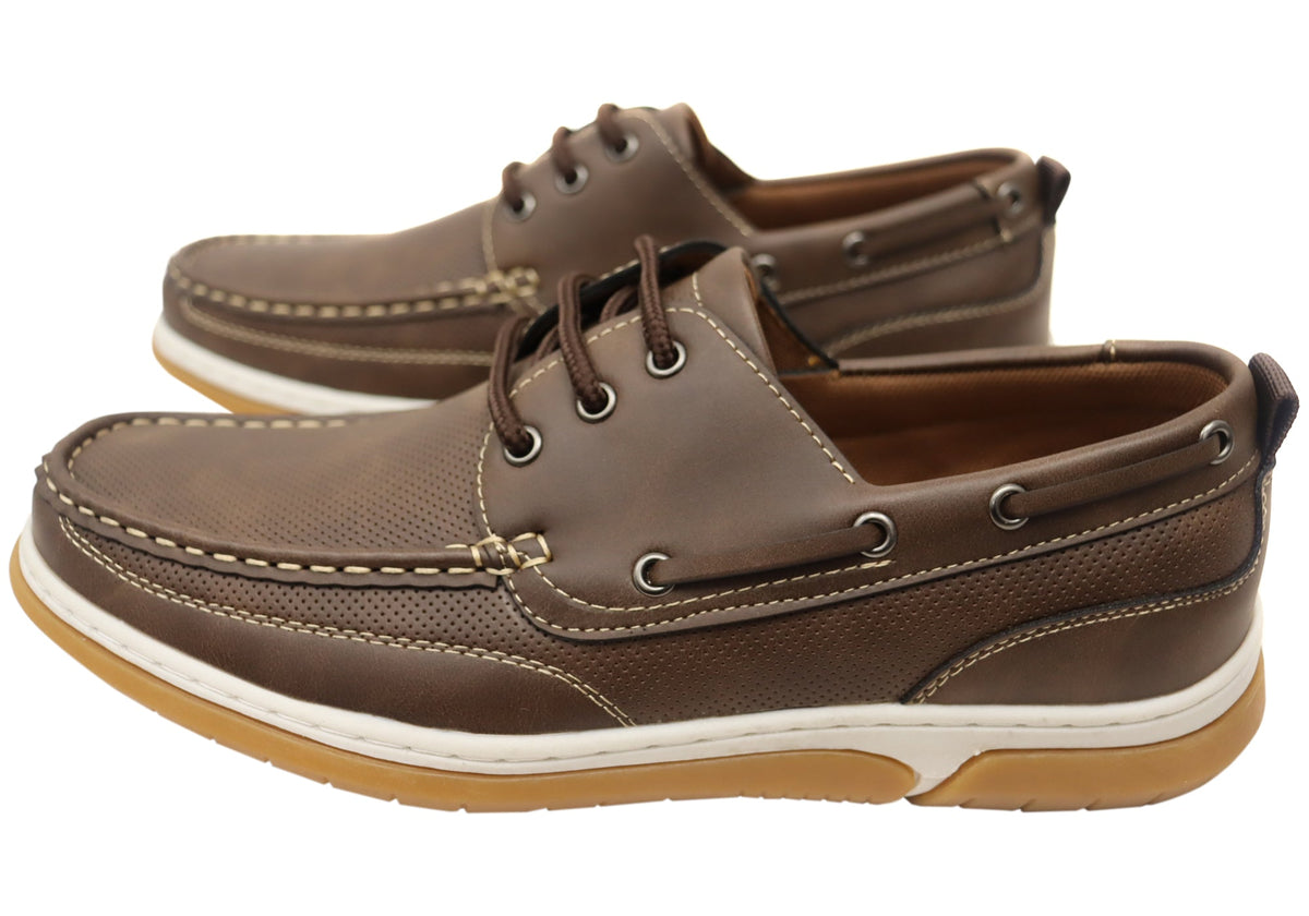 Woodlands Edwin Mens Comfortable Lace Up Casual Shoes