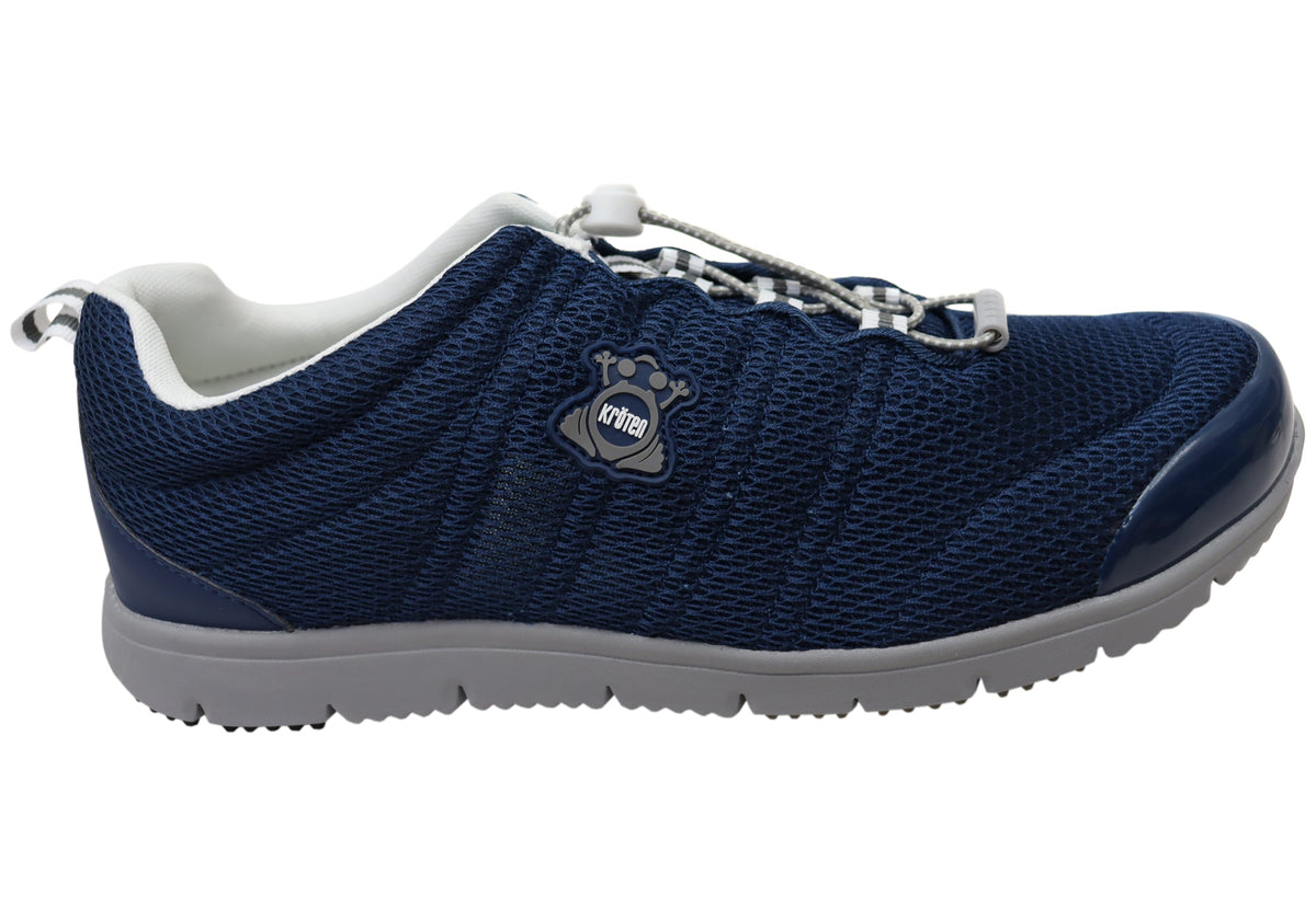 Kroten Mens Travelwalker 3E Extra Wide Comfortable Walking Shoes