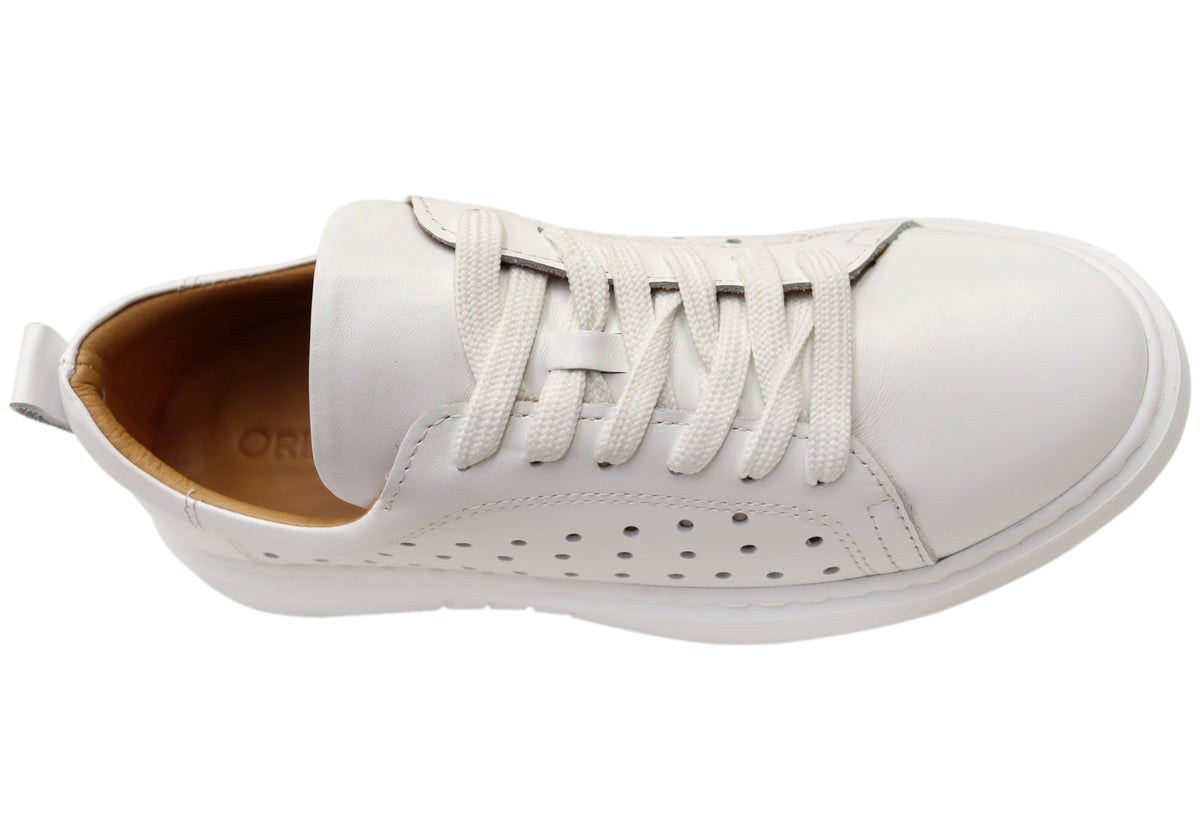 Orizonte Heartly Womens European Comfortable Leather Shoes