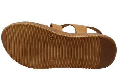 Orizonte Shana Womens Comfortable European Leather Sandals