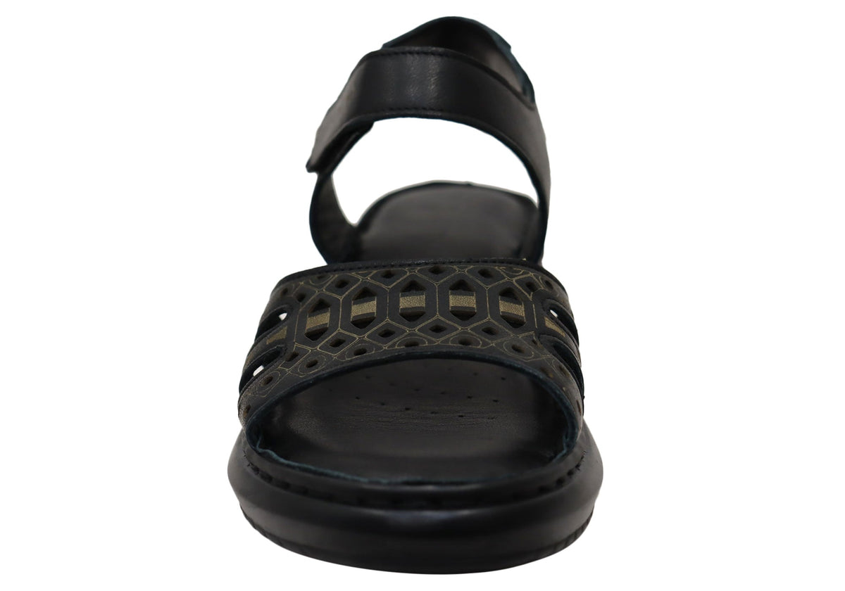 Orizonte Danti Womens Comfortable European Leather Sandals