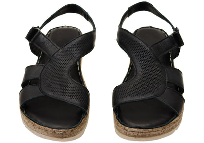Orizonte Elmes Womens Comfortable European Leather Sandals
