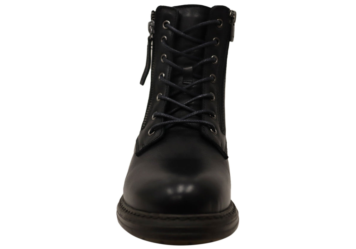 Cabello Comfort Esther Womens Comfortable Leather European Ankle Boots