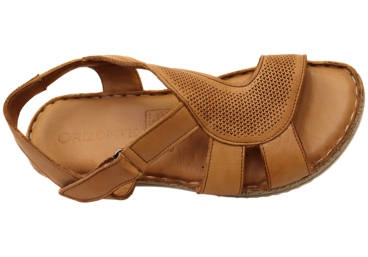 Orizonte Elmes Womens Comfortable European Leather Sandals