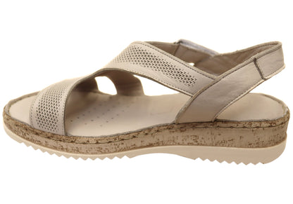Orizonte Elmes Womens Comfortable European Leather Sandals
