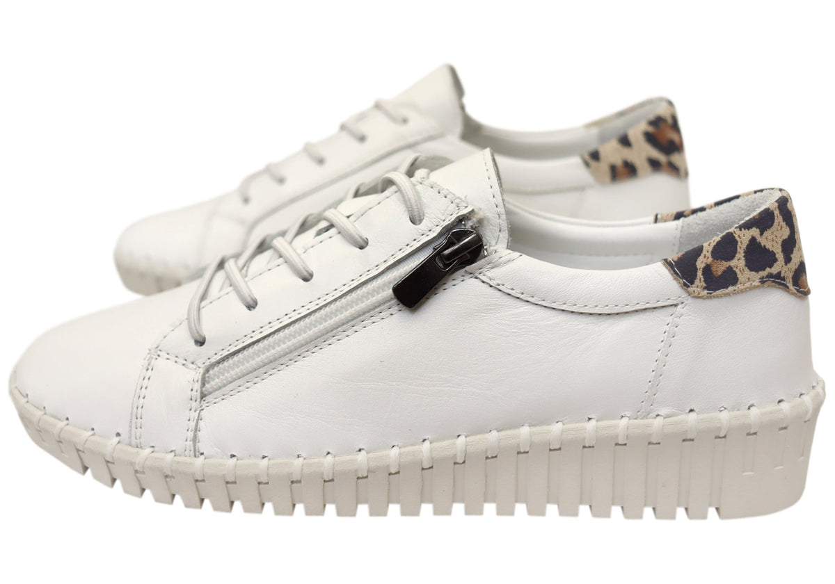 Orizonte Stardom Womens European Leather Comfortable Shoes