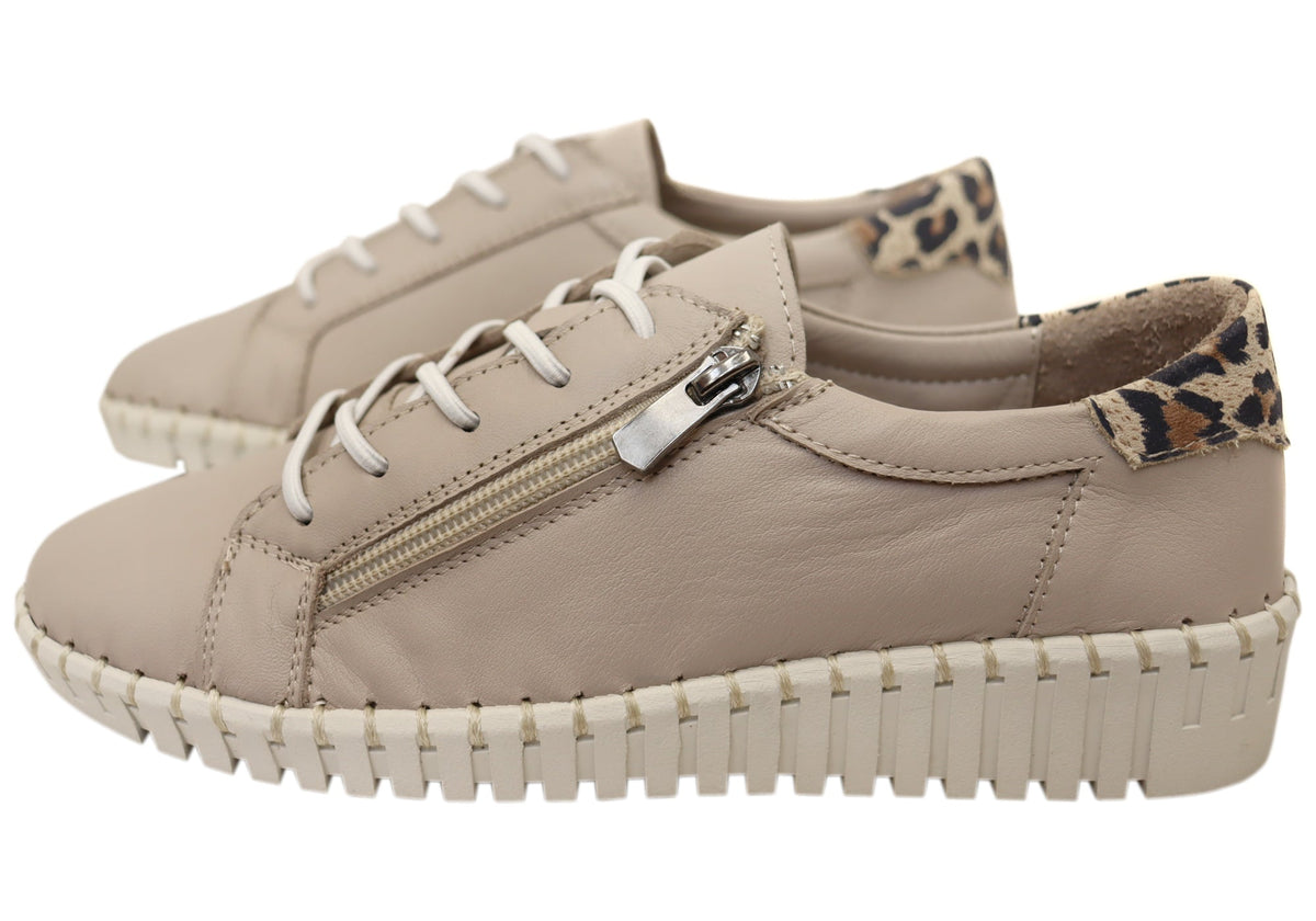 Orizonte Stardom Womens European Leather Comfortable Shoes