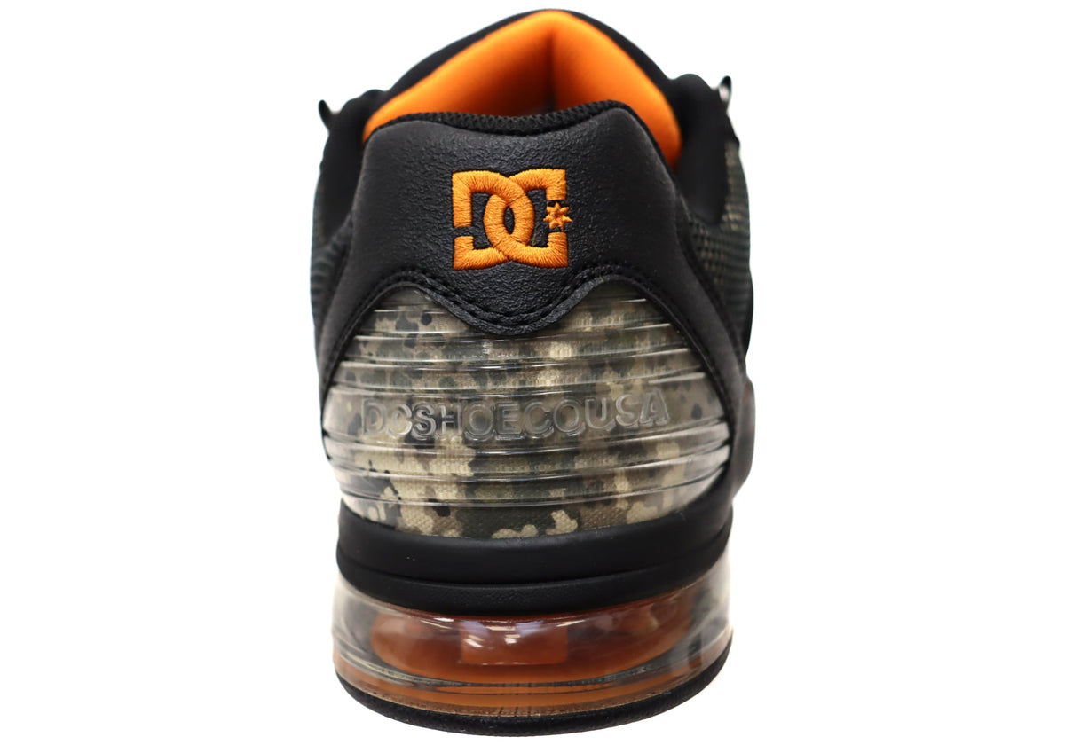 DC Shoes Mens Comfortable Leather Versatile Shoes Army Olive