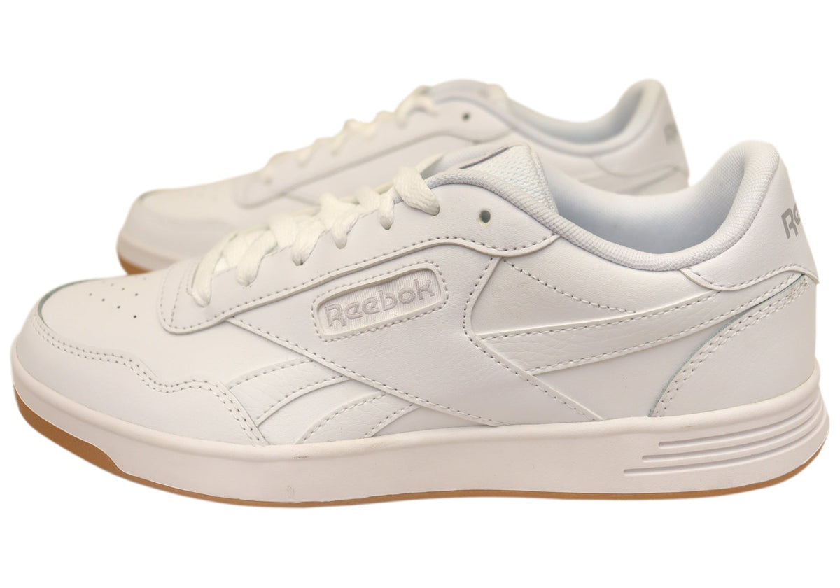 Reebok Court Advance Mens Comfortable Lace Up Leather Sneakers
